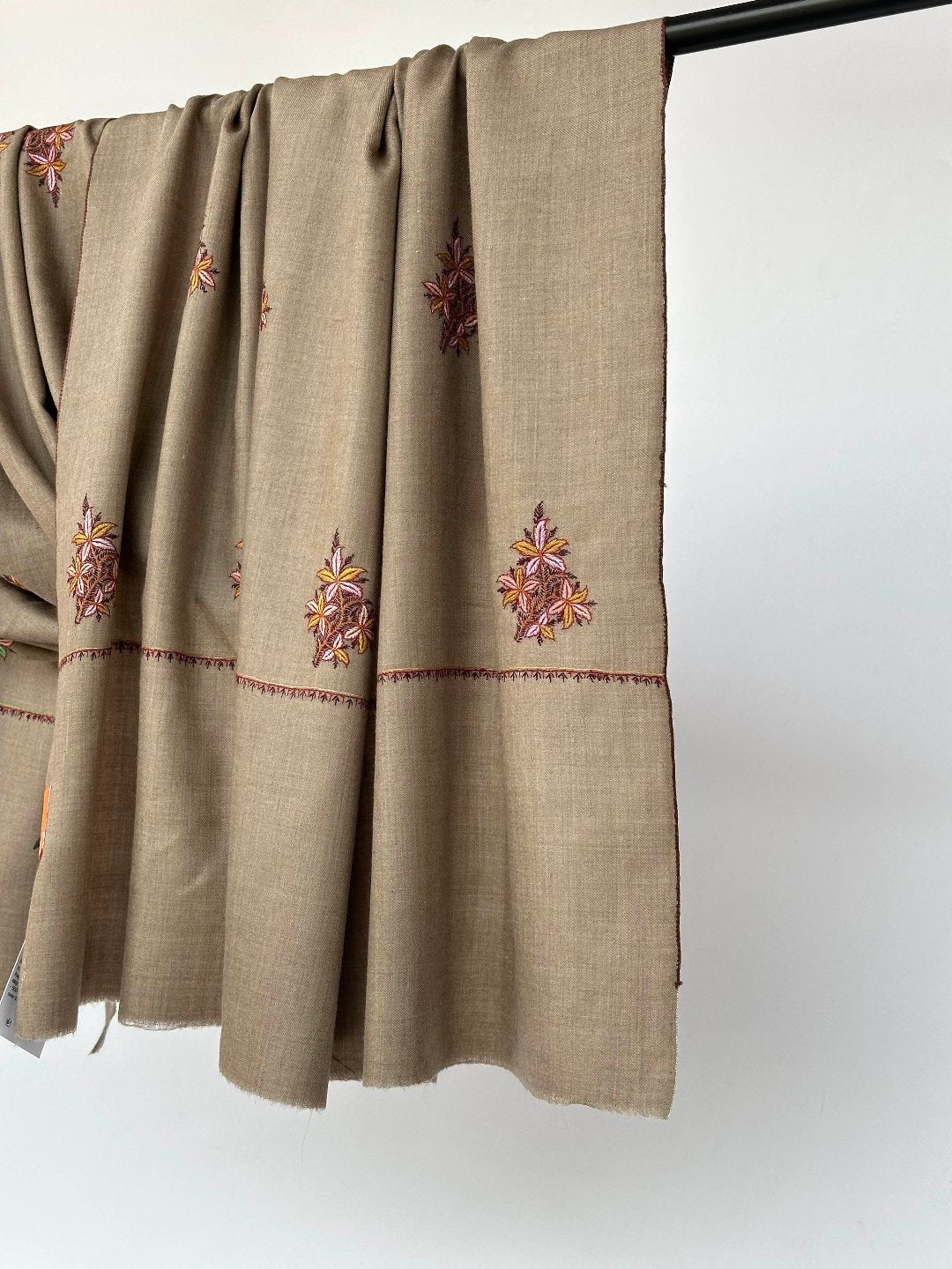 Natural Dorukha Butah Shawl