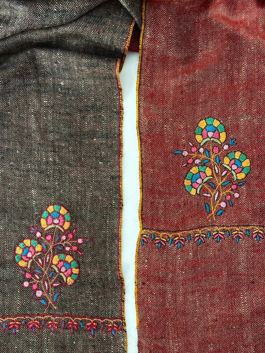 Reversible Dorukha Pashmina Shawl