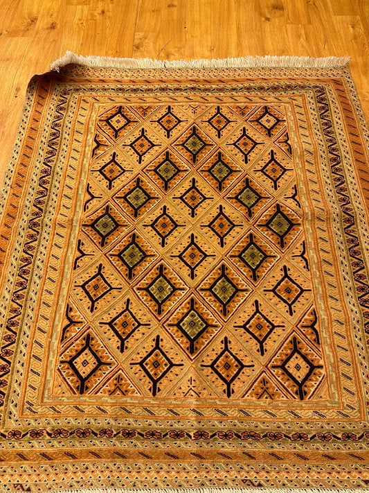 4x4 FT Mountain Wool Carpet ArtAsiaHandicrafts