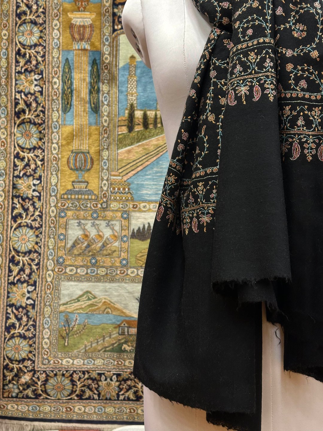 Handwoven Cashmere Scarf