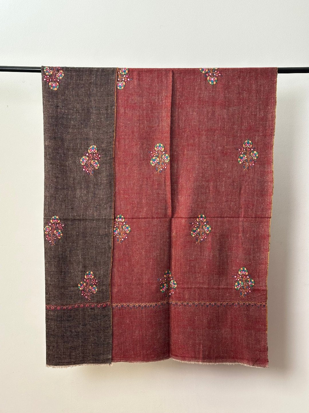 Reversible Dorukha Pashmina Shawl