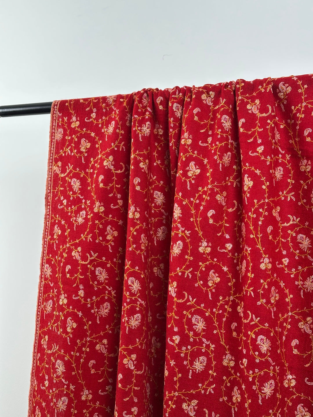 Indian Red Pashmina Scarf