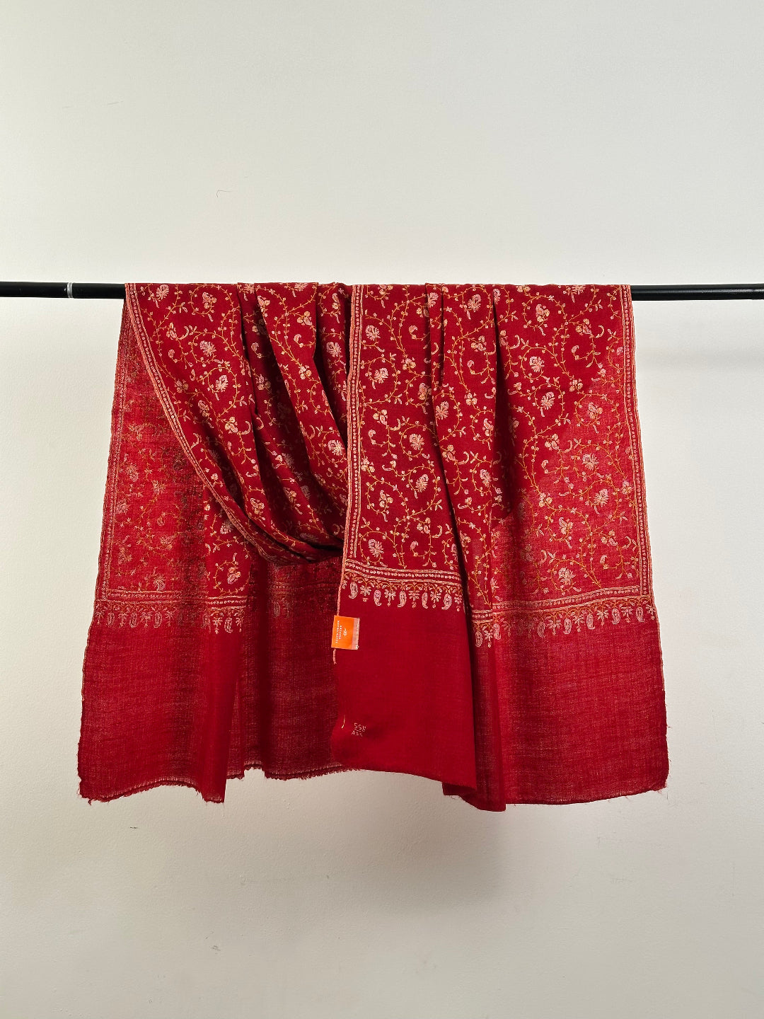 Indian Red Pashmina Scarf