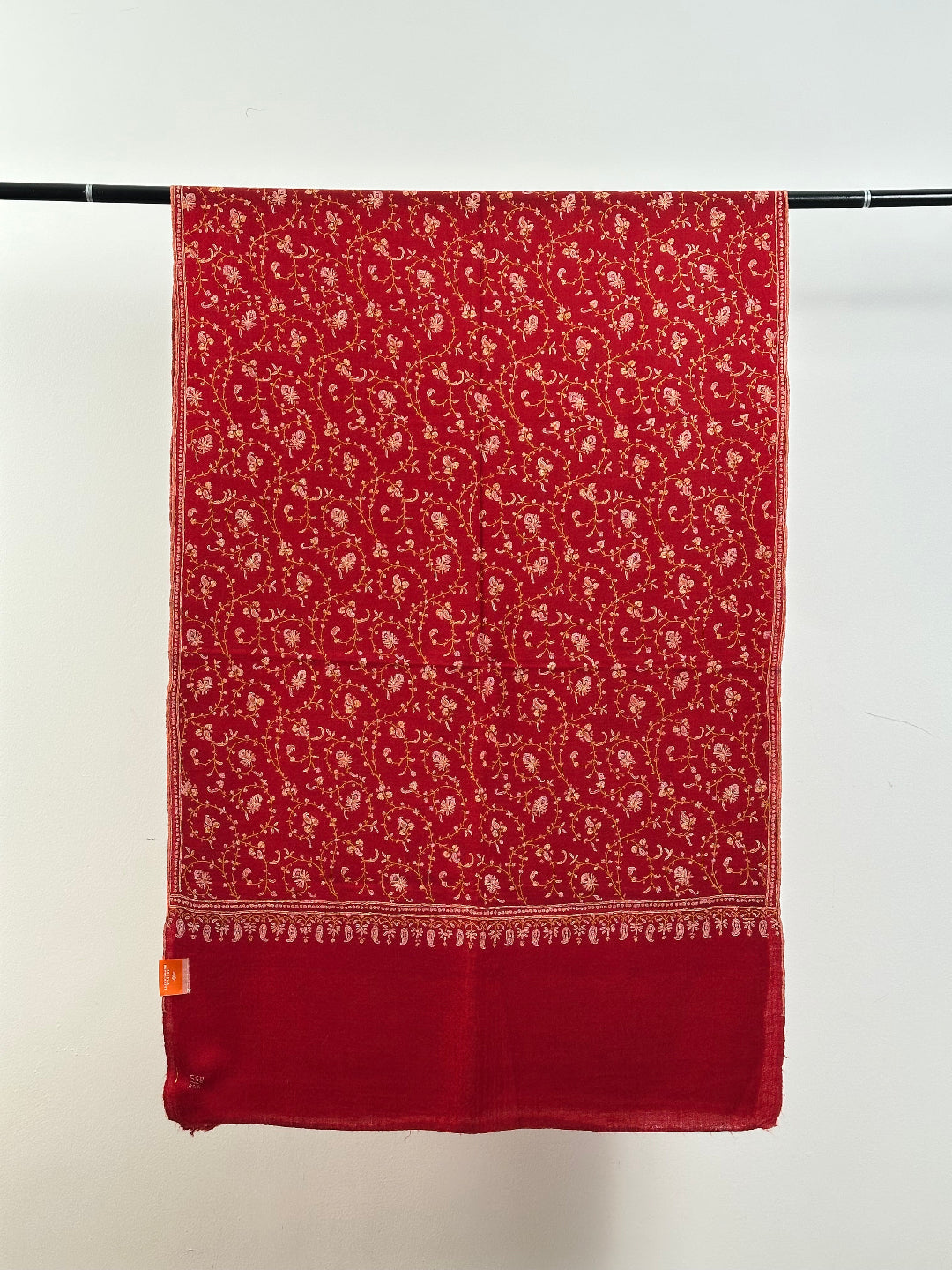 Indian Red Pashmina Scarf