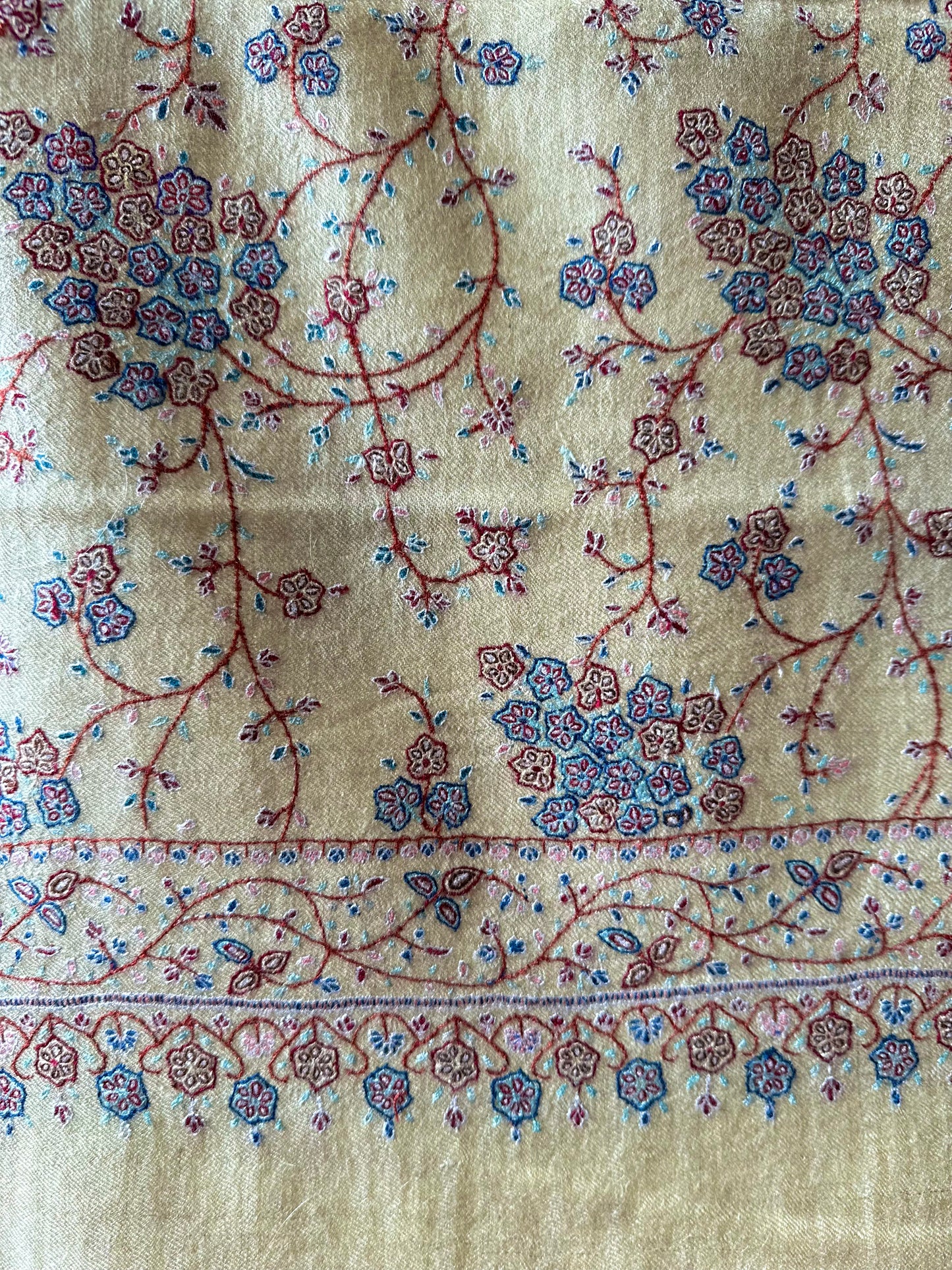 Lemon Jaal Pashmina Shawl ArtAsiaHandicrafts