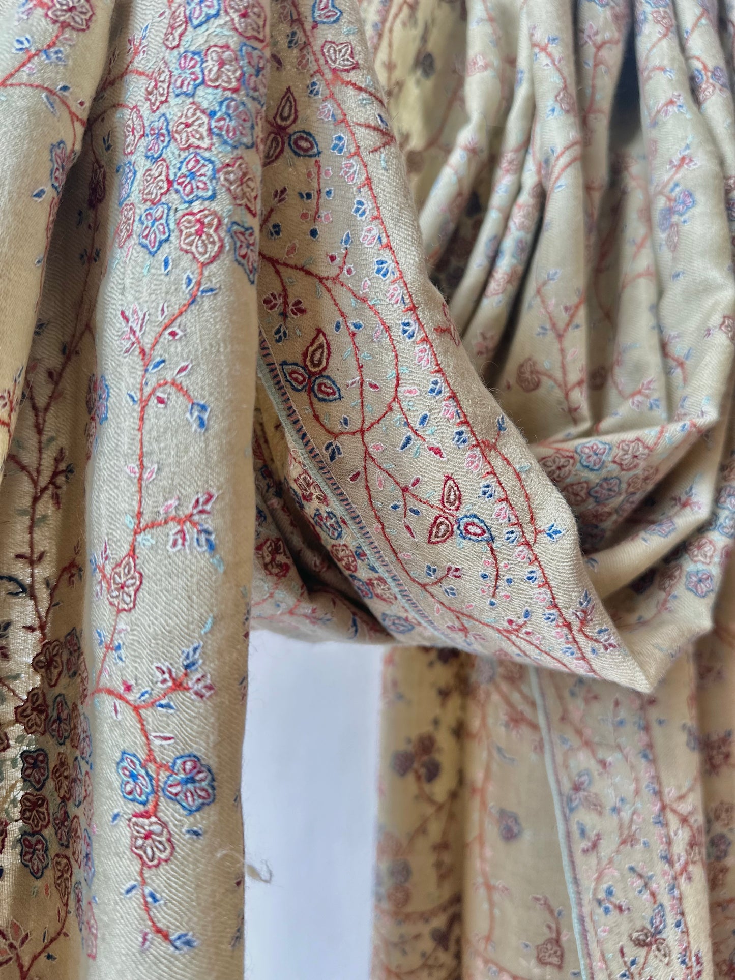 Lemon Jaal Pashmina Shawl ArtAsiaHandicrafts