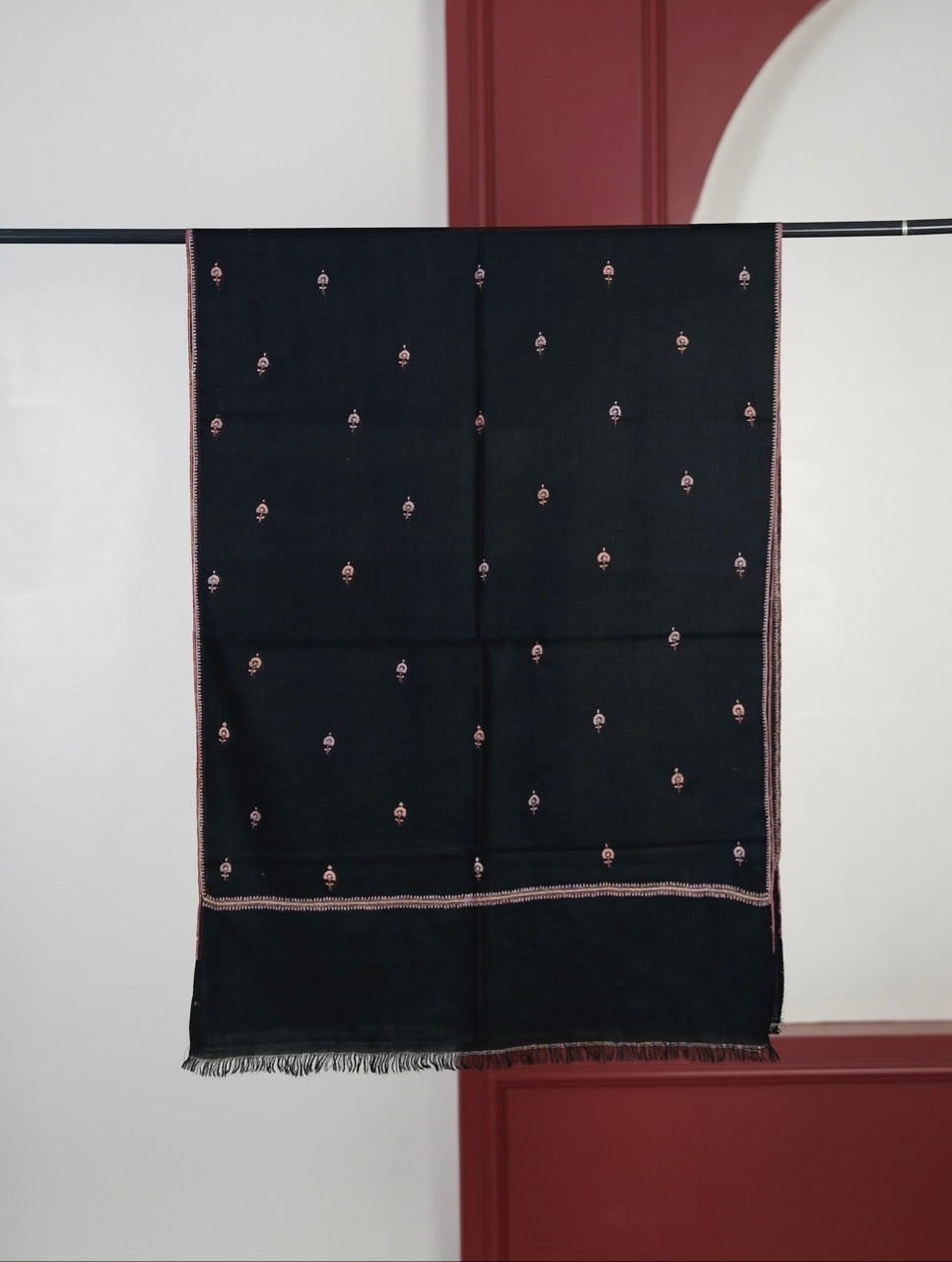 SUPER SOFT ELEGANT WINTER  BLACK PASHMINA SCARF