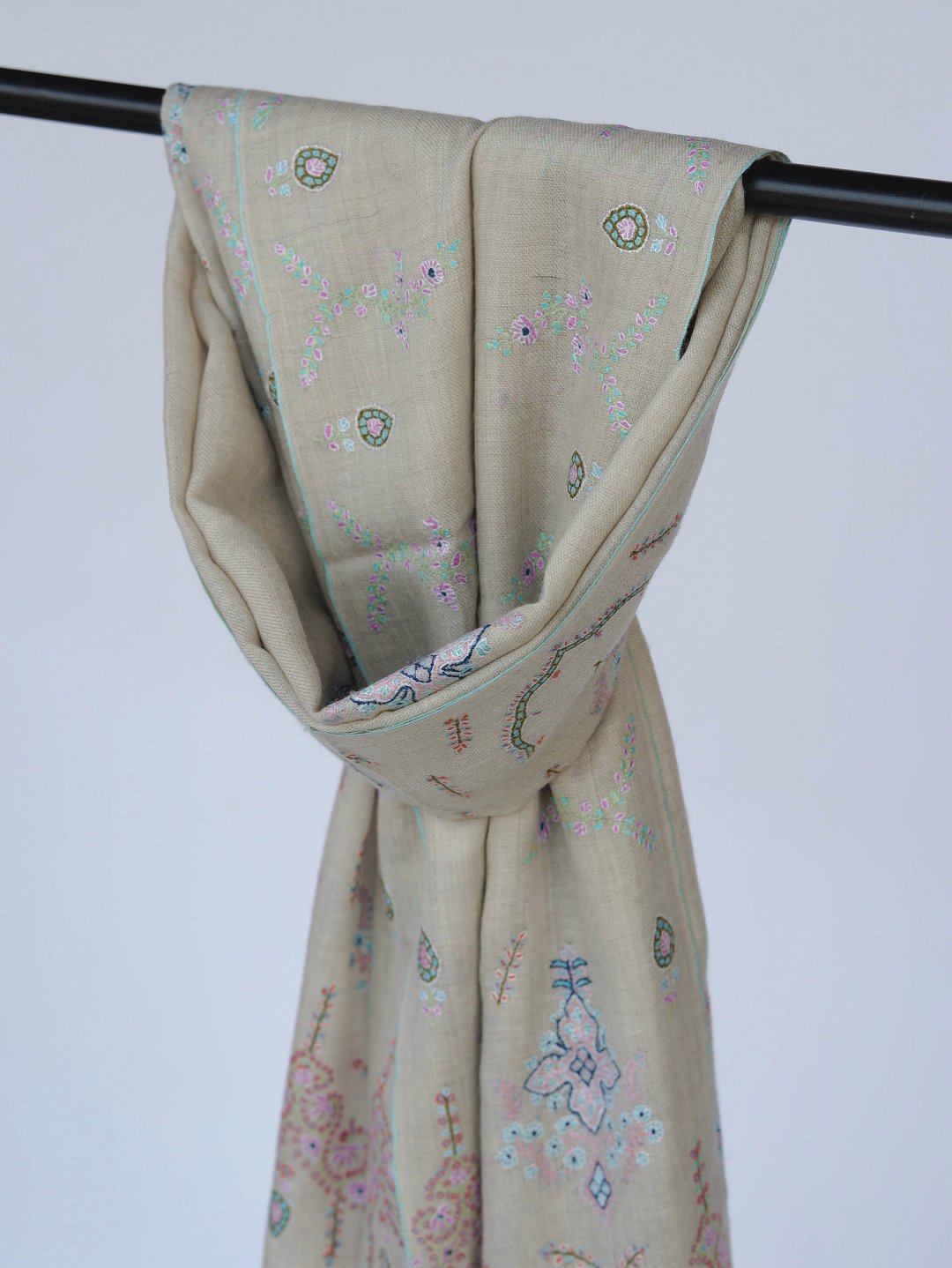 Natural Designer Pashmina Shawl