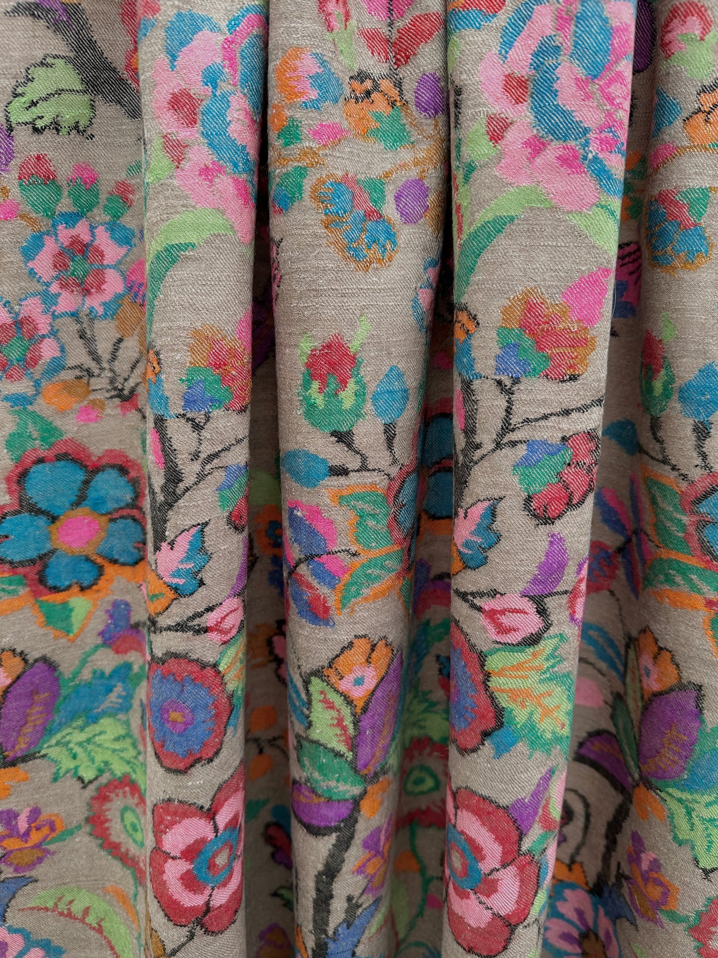 Natural Kani Pashmina Shawl ArtAsiaHandicrafts
